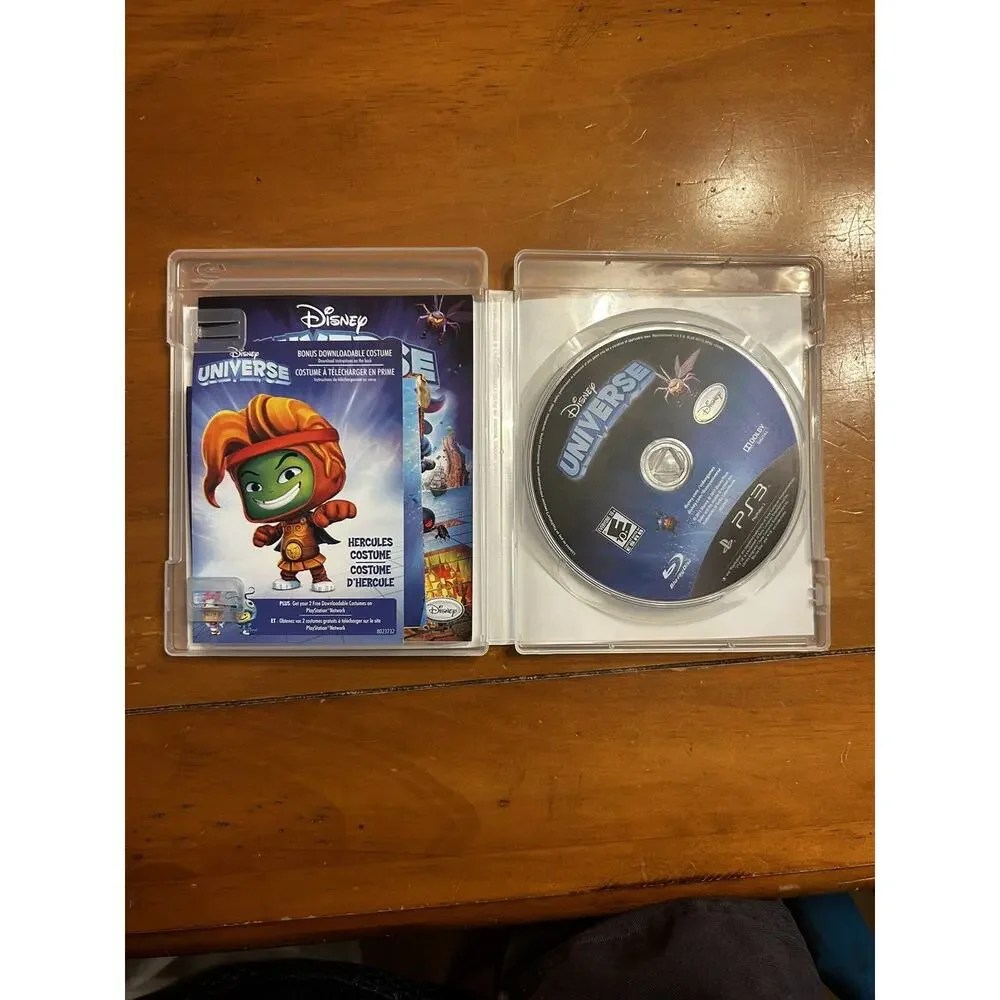 Disney Universe PS3 (Sony PlayStation 3) Authentic CIB With Poster